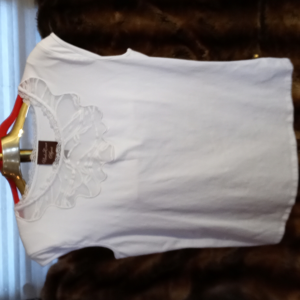 UnderCover Agent white large blouse